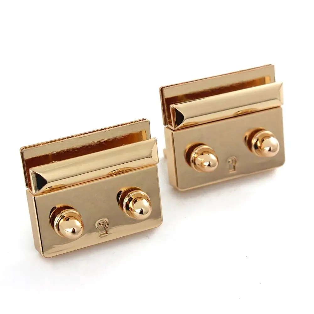 1pcs Metal Turn Lock Fashion Cute Switch Lock For DIY Handbag Bag Purse Luggage Hardware Closure Bag Parts Accessories