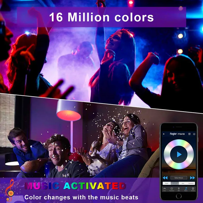 WiFi RGB RGBW RGBWW LED Controller DC 12V 24V 4Pin 5Pin 6Pin Magic Home Music Voice IOS Android Phone Wireless APP Controler