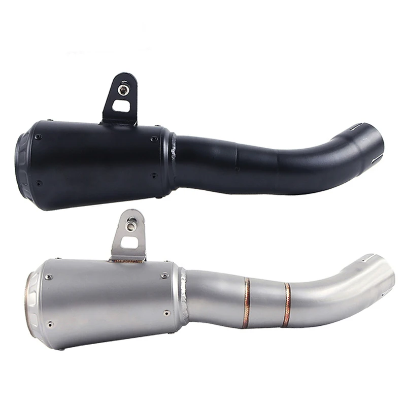 

For Yamaha YZF R3 R25 MT03 MT-03 (2015-2018) Slip On Motorcycle Exhaust System Middle Link Pipe Escape Moto Muffler YZF-R3