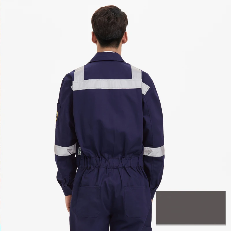 100% Cotton Anti-static Coveralls Suits Reflective Protection Clothing Anti-scald Flame Retardant Thermal Insulation Uniforms