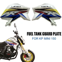 Motorcycle Fuel Tank Guard Plate Front Side Spoiler Radiator Shrouds Plastic Cover For KP MINI 150