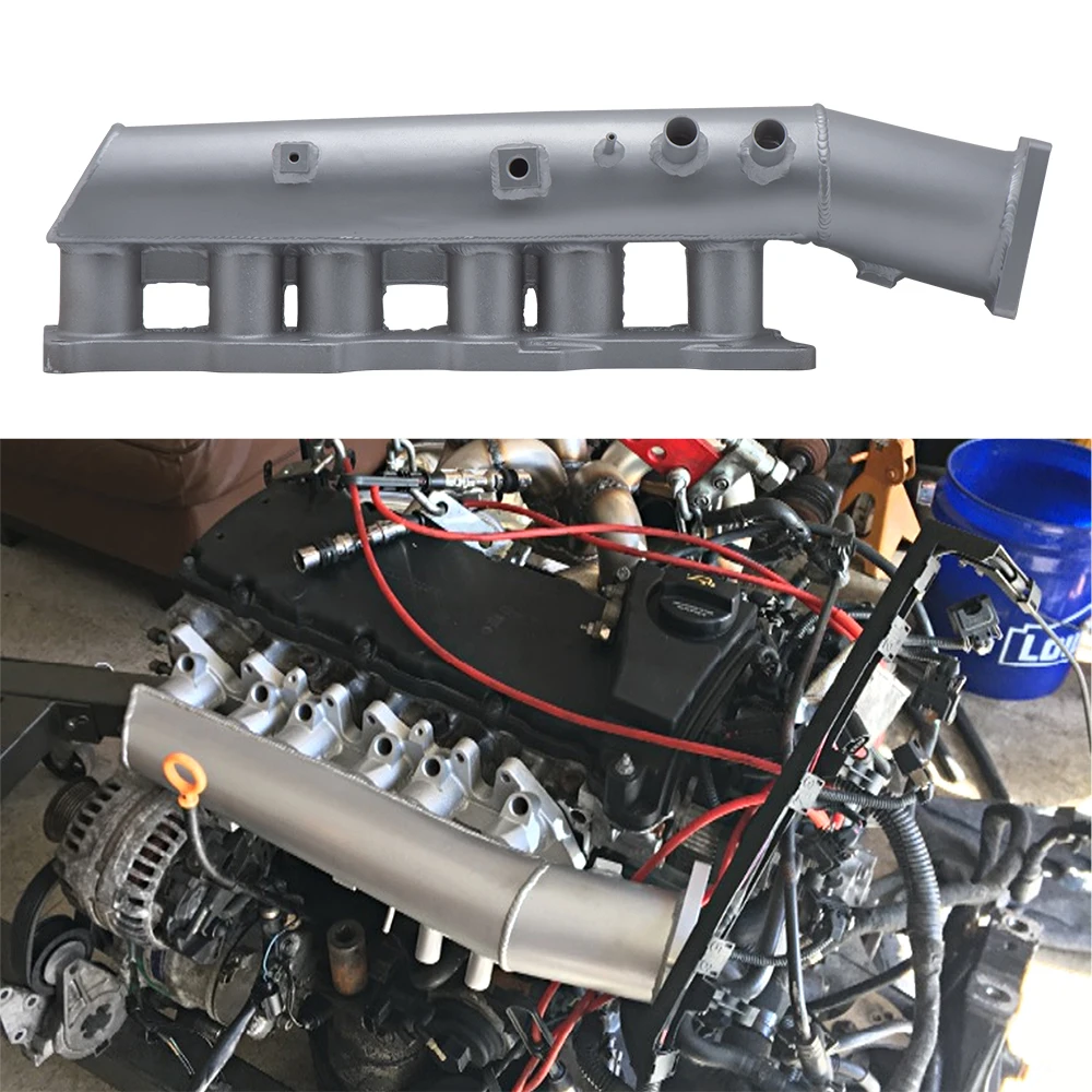 

Hight Quality Aluminum Alloy Intake Manifold Turbo Manifold for VW VR6 2.8 and 2.9 liter