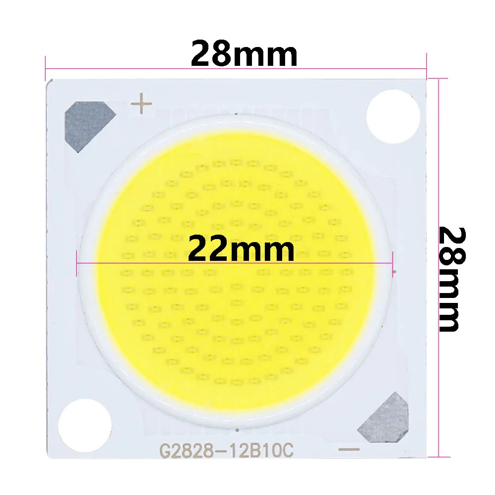 Żarówka LED Chip 60W 30-32V Super Power LED COB 28MM 1500mA do lampy LED Reflektor Downlight Zimny Biały Ciepły Biały