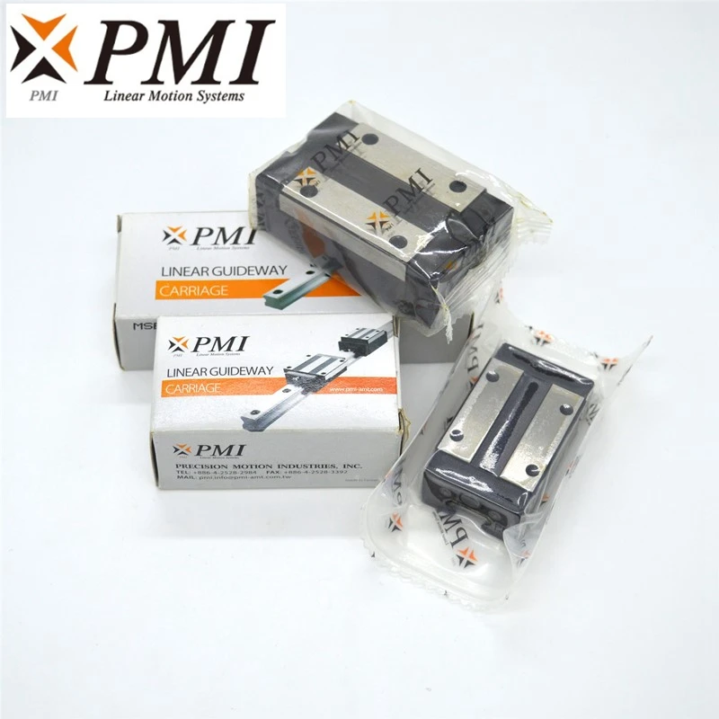 Taiwan PMI guida lineare slider block carrello MSB MSA 15 20 25 30 35 45 S TS E TE LS -N per macchina laser CO2 parte del router CNC