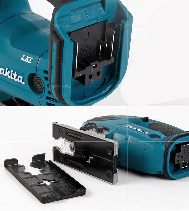 Makita-djv180 18v lxt corpo sem fio com lâminas, novo, djv180z