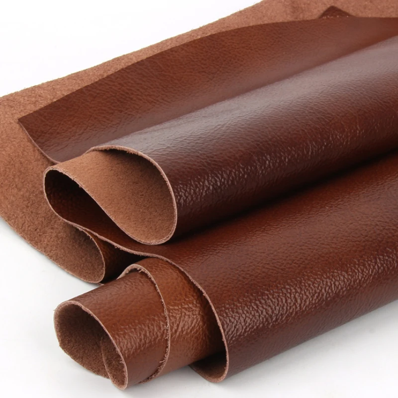 A grade real grain Cowhide leather quality genuine leather soft Cow Calf skin leather whole spelt for gloves clothing