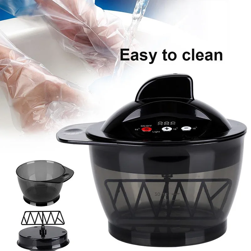 320ML Hair Color Mixing Bowl Electric Automatic Dye Coloring Cream Mixer Barber Salon Home Use DIY Tools USB Rechargeable