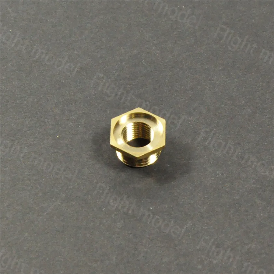 1PC Rcexl Copper 14mm to 10mm Spark Plug Bushing Adapters