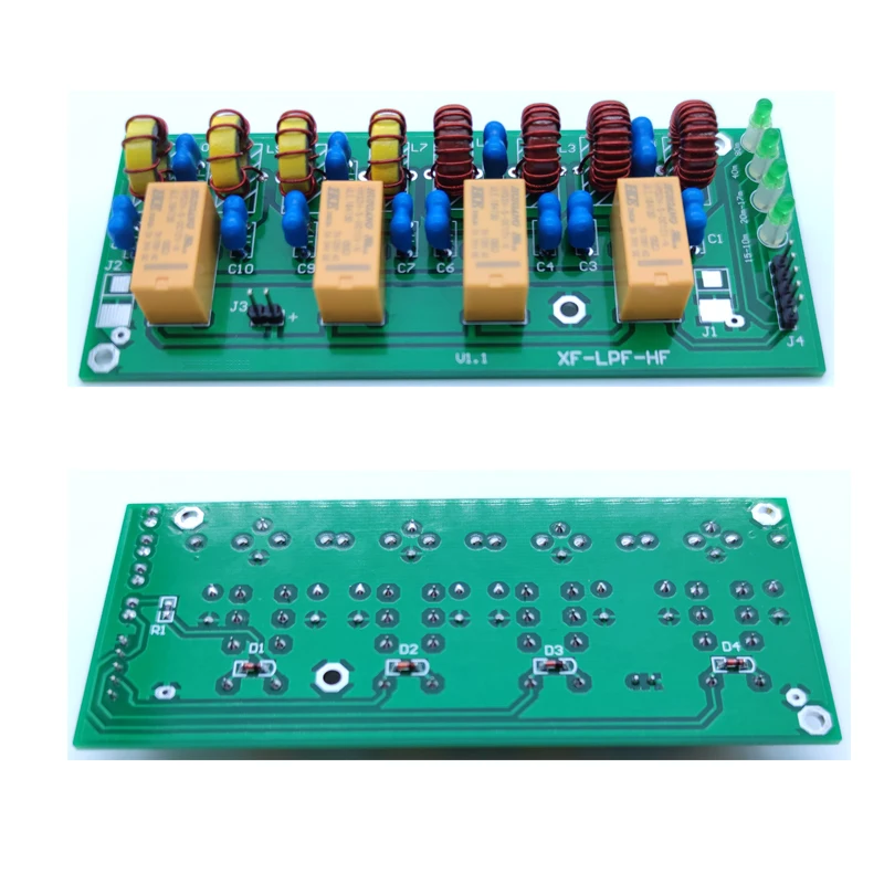 XF-LPF-HF 12v 100W HF passe-bas Ldissolve unité 3.5Mhz-30Mhz DIY kits/assemblé