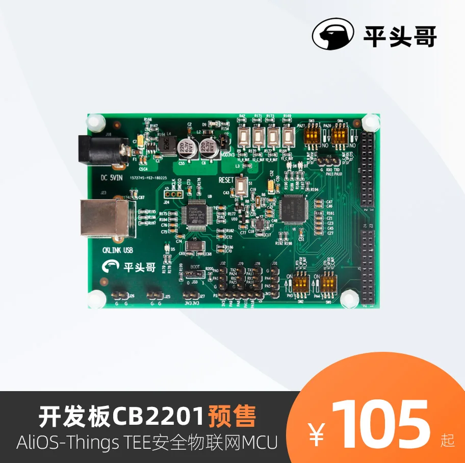 

Secure Internet of Things Development Board Cb2201 / Alios Things / Tee Secure MCU Ch2201