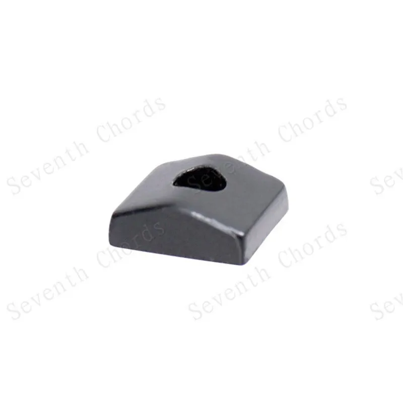 9 Stück/Set Schwarze Elektrische Gitarren-Sicherungsmuttern Tremolo-Brücke Musikinstrument Zubehörteile – Detail 5
