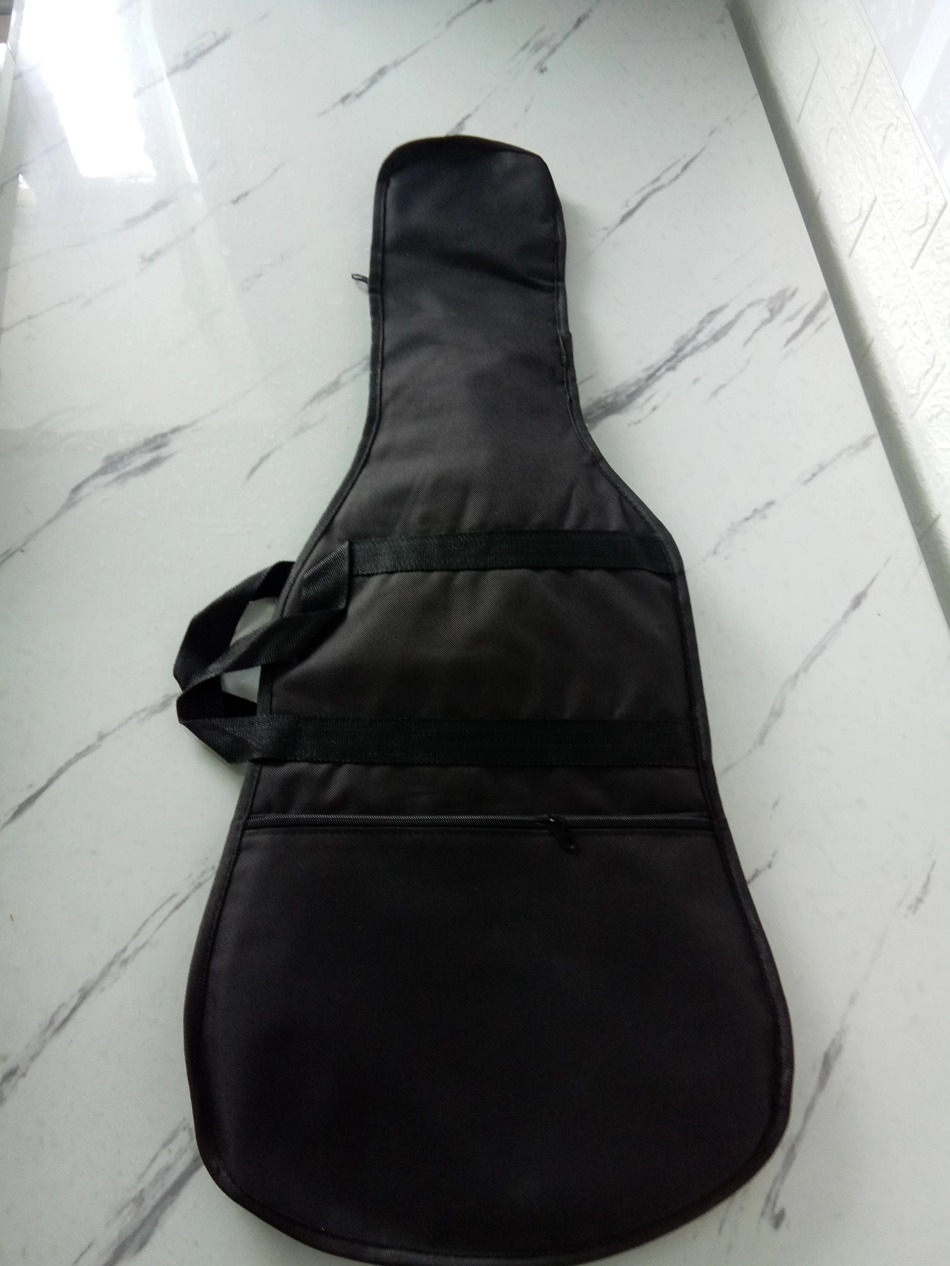 Black Headless electric guitar bag,Double Strapes Thin Bag  BJH-98