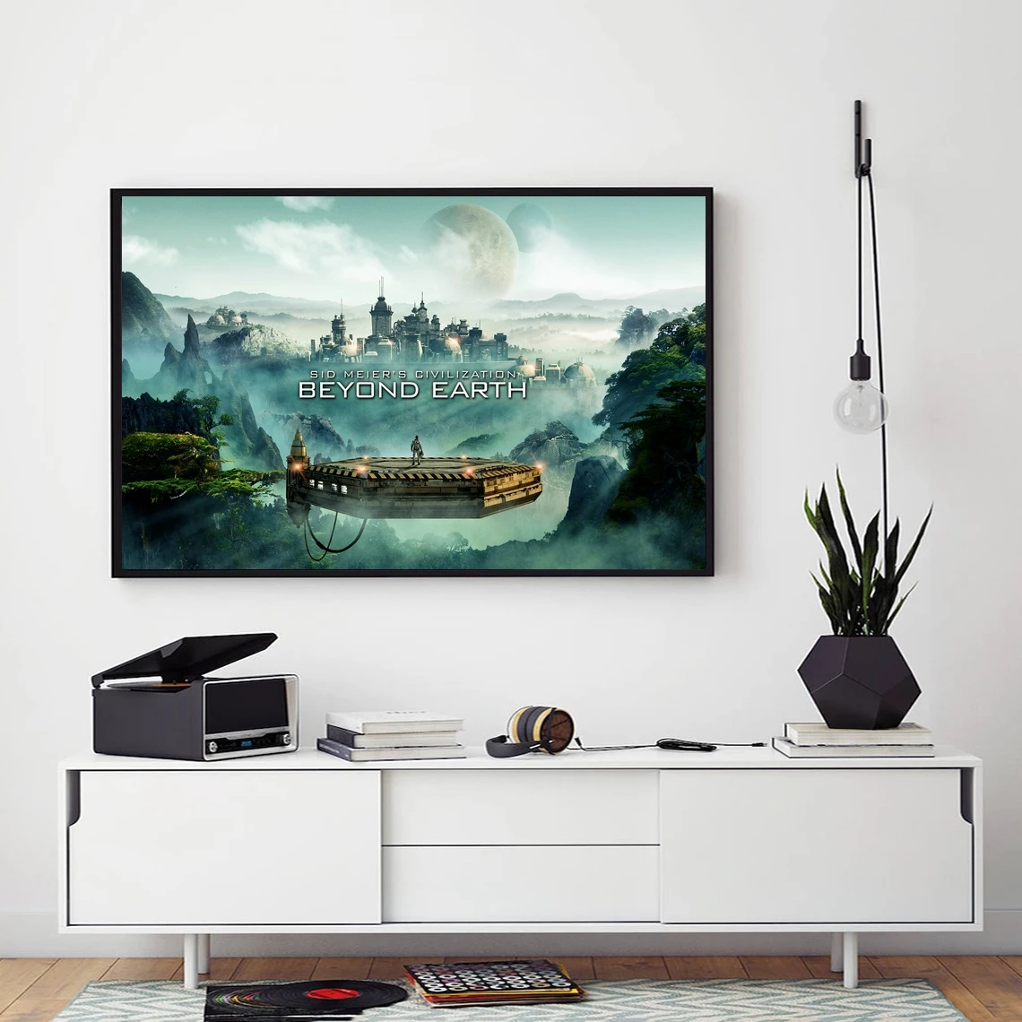 Civilization Beyond Earth Video Game Poster Art Print Canvas Painting Wall Pictures Living Room Home Decor (No Frame)