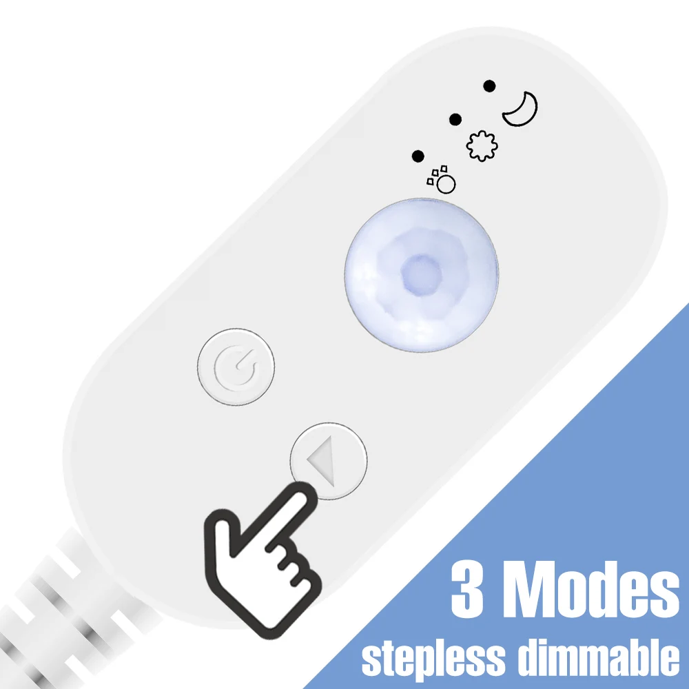 LED Mirror Light Motion Sensor Vanity Backlight Waterproof Decor Bathroom Mirror USB Dimmable Makeup Dressing Table Mirror lamp