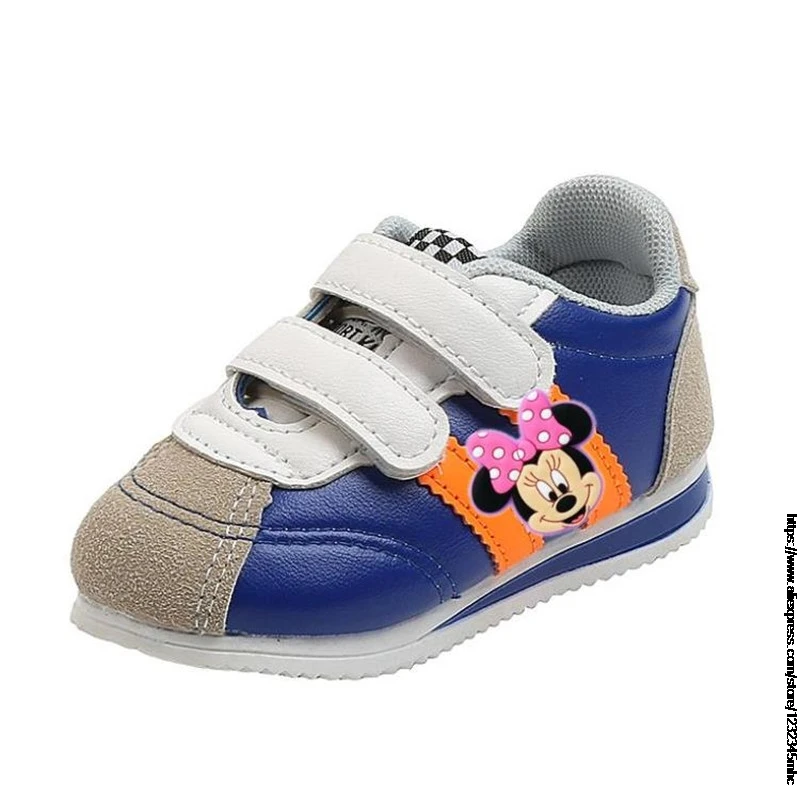 Kids Brand Kids Shoes Children\'s Mickey Minnie Sports Shoes Casual Shoes Duck Shoes For Girls Shoes For Boys