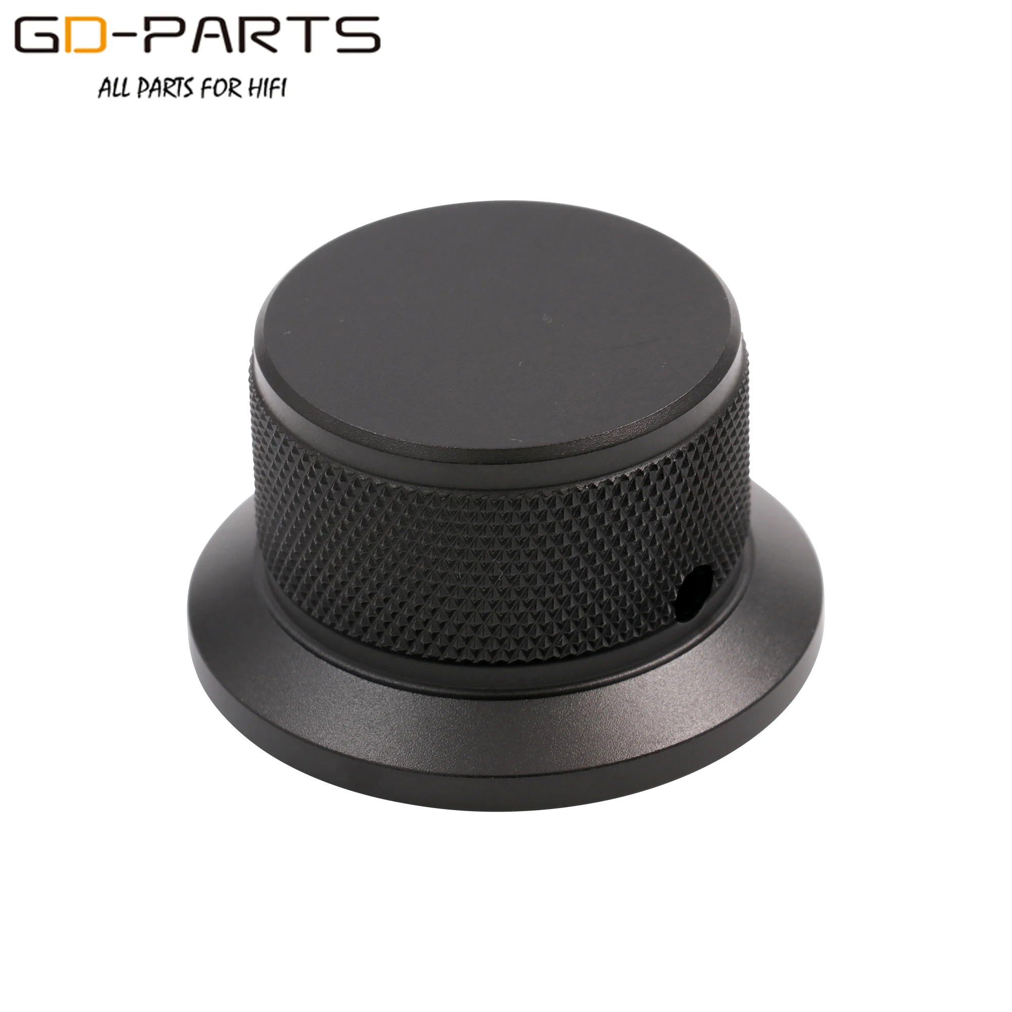 44*25มม.อลูมิเนียมชุด Pointer Knob สำหรับ Hifi Audio CD DVD แผ่นเสียงบันทึกลำโพง AMP DAC 6มม.CNC Machined