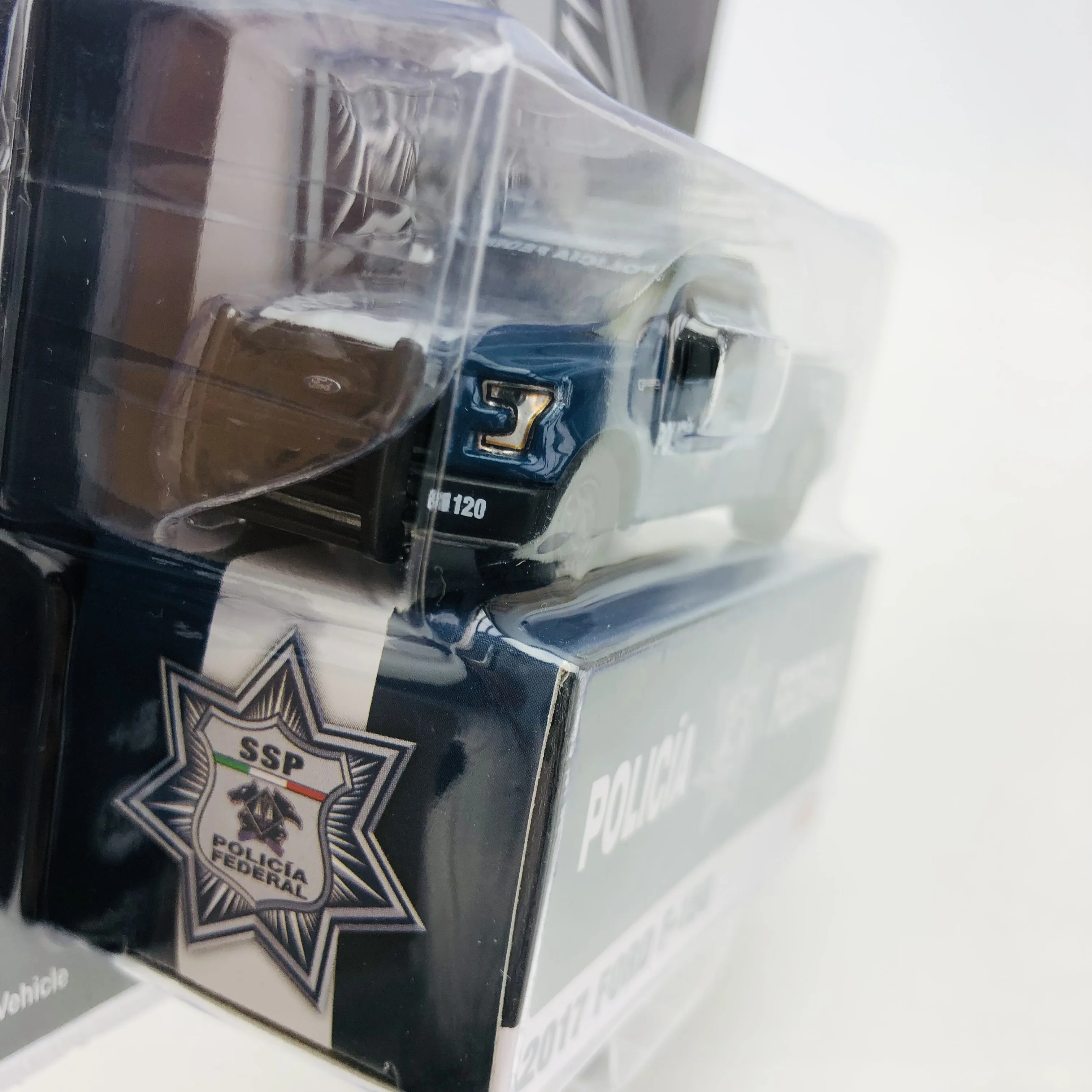 1/64 GreenLight 2017 Ford F-150 Pickup della polizia messicano Mijo collezione limitata di modelli di auto in lega pressofusa