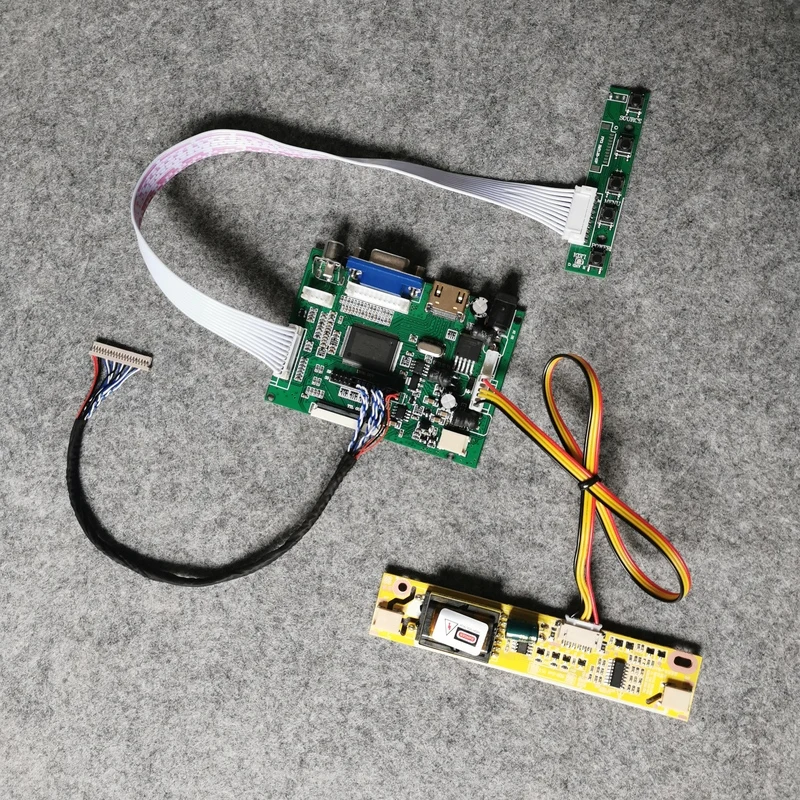 

VGA + 2AV ЖК-дисплей дисплей плата контроллера 2-CCFL DIY kit 1024*768 LVDS 20-контактный разъем для CLAA150XP01PE/CLAA150XP01Q/CLAA150XG09 матрица