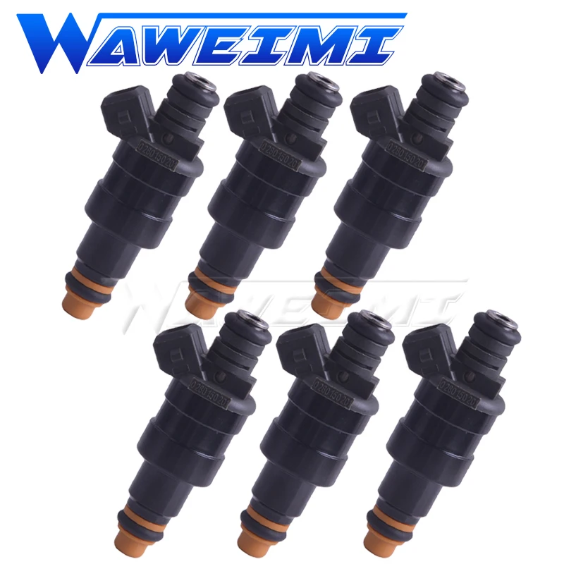 

WAWEIMI 6x OE 0280150201 Fuel Injector For BMW 3 5 6 7 Series 2.0l-3.5l m3-m6 PO-RSCHE 911 924 944