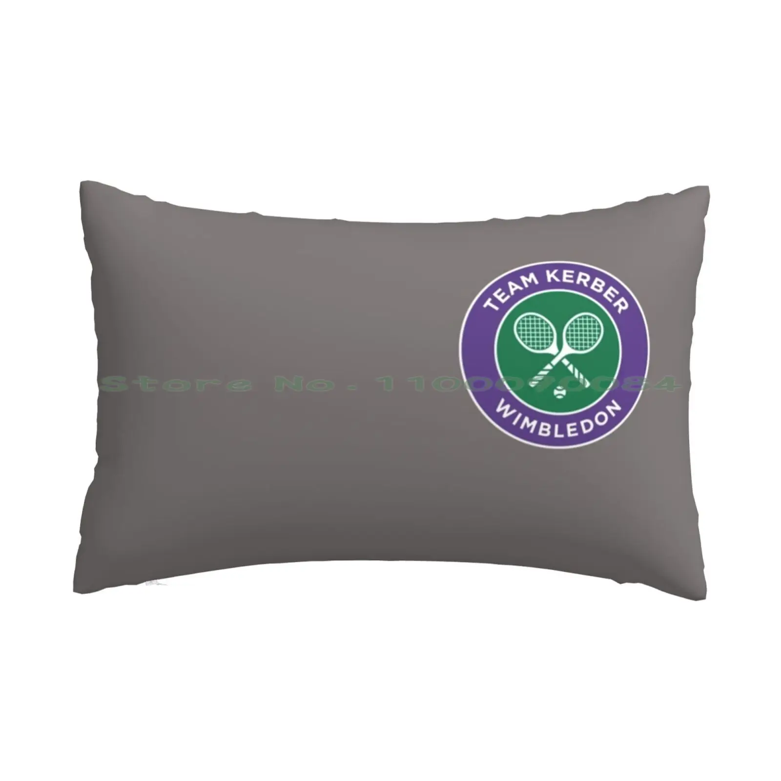 Kerber Wimbledon Pillow Case 20x30 50*75 Sofa Bedroom Team Rf Perfect Nadal Gold Wimbledon Novak Black Cool Trendy Long