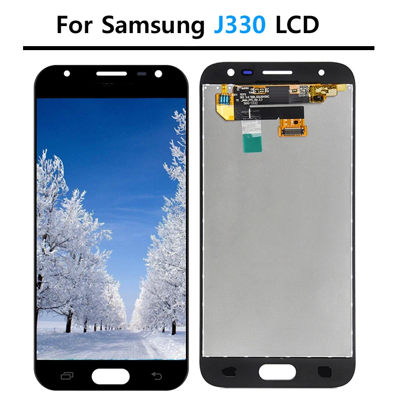 Teste J330 Display For Samsung Galaxy J3 2017 J330 LCD J330F J330G Display Touch Screen Digitizer Assembly Replacement