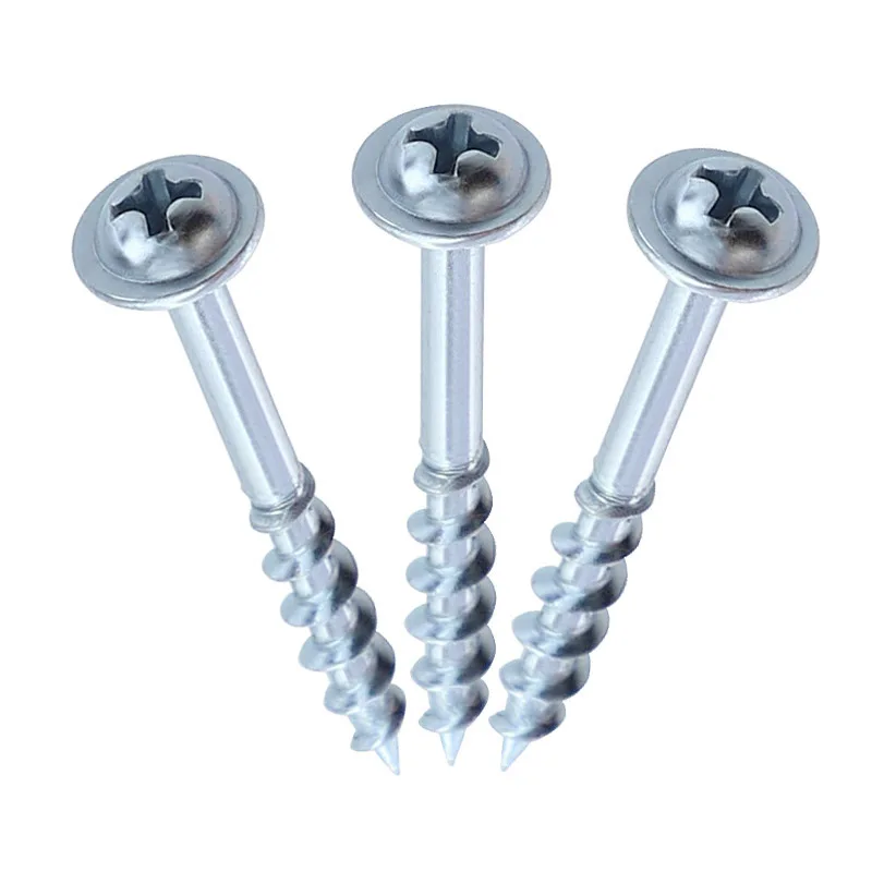 Tornillos de agujero de bolsillo ST4, sistema de plantilla de agujero de bolsillo, accesorios para herramientas de carpintería, 25-63mm, 100 unidades