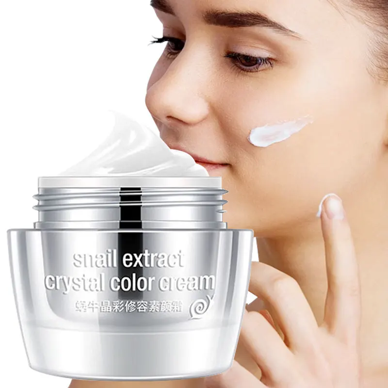 

Face Cream Moisturizing Hydrating Oil Control Brighten Whitening Anti-Acne Anti-Aging Deep Nourish Snail Essence Skin Care 50g