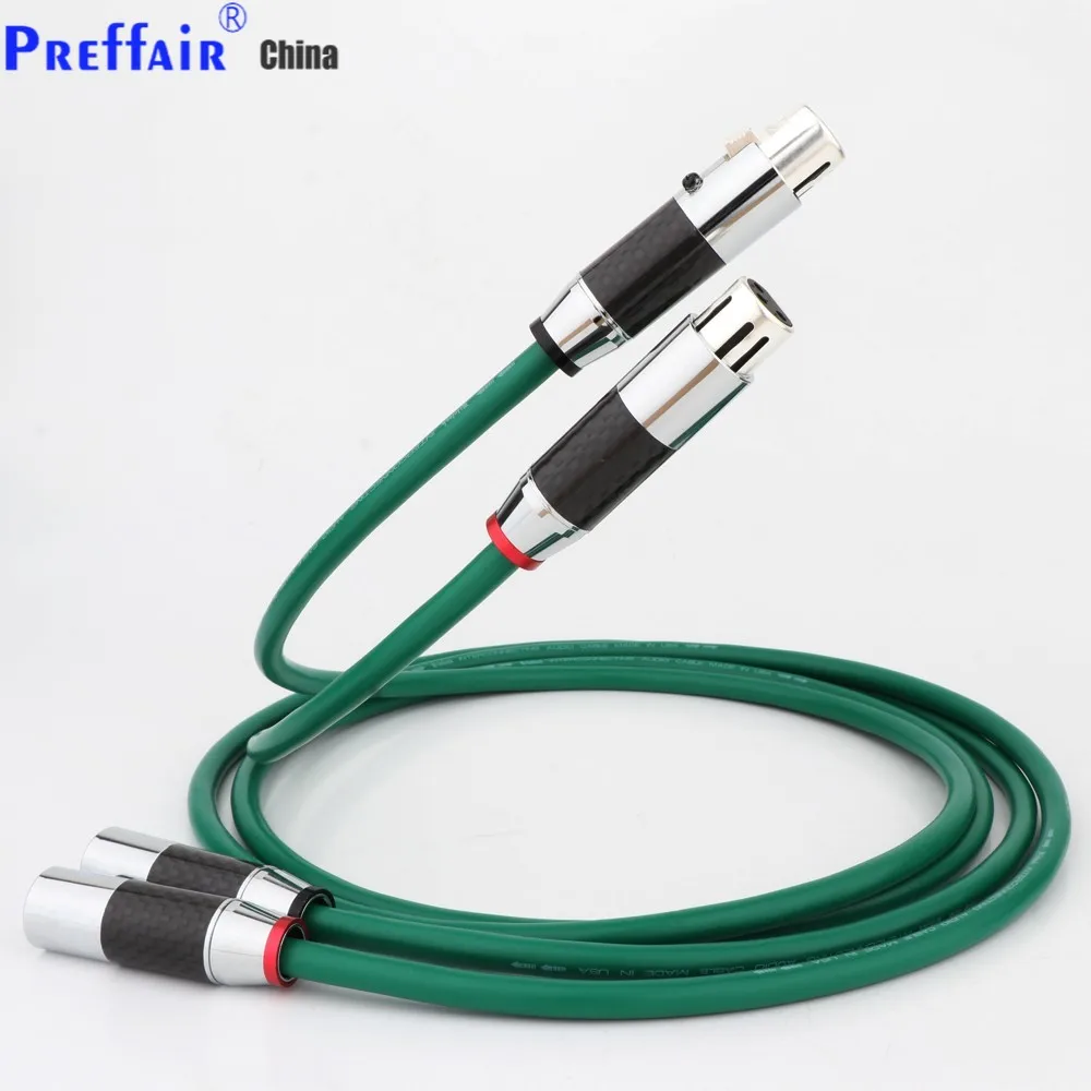 كابل الصوت ، سي فاي ، مطلي بالفضة ، 6N OFC ، هاي فاي ، XLR ، ذكر إلى أنثى ، جودة عالية