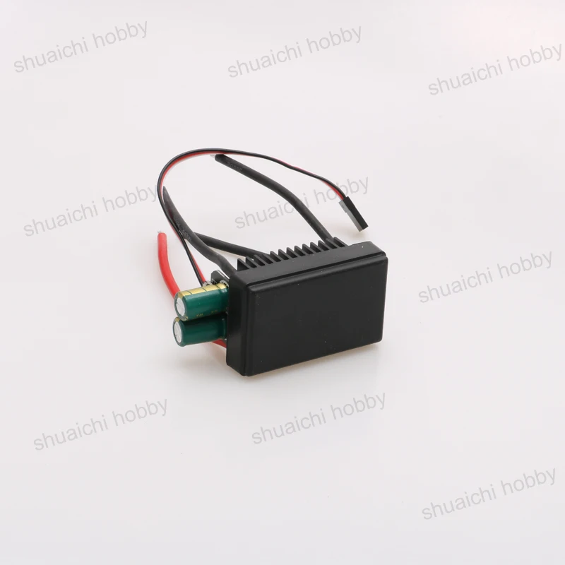 1 pces 10.5v-26v 100a escovado bidirecional esc controlador de velocidade elétrica de alta potência ubec 5v 3a para rc cortador de grama/robôs de combate