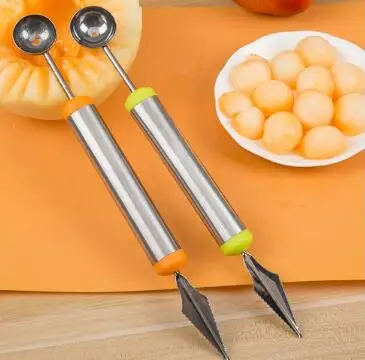 

200pcs Multifunctional fruit vegetable tools carving cutter melon scoops ballers stainless steel kitchen gadget accessories