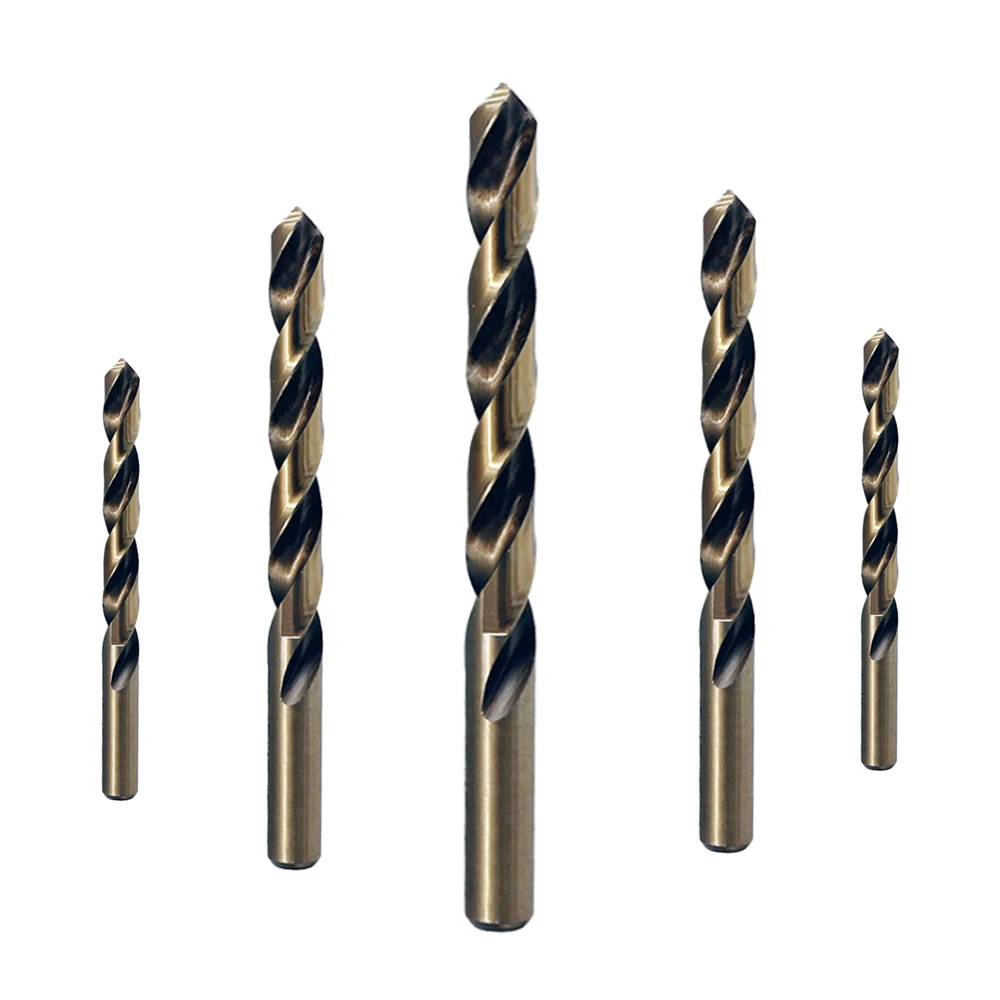 High quality 1PC HSS M42 Cobalt  twist Drill Bit 1 -14mm used  for Drilling on Hardened Steel, Cast Iron & Stainless Steel