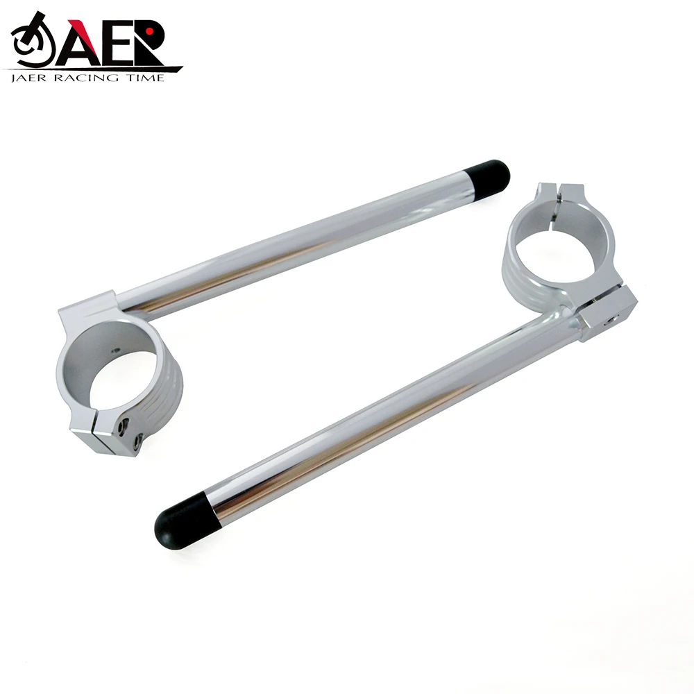 Motorcycle Handlebar Racing Adjustable CNC 33 35 37 41 43 45 46 48 50 51 52 53 54 mm Clip On Ons Fork Handlebars Handle Bar