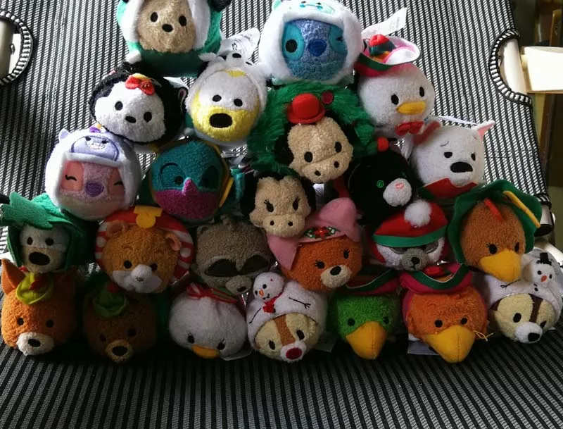 

Japan 2020 Christmas Disney Tsum Tsum Donald Duck Daisy Duck Goofy Chip Dale Stitch Angel Collection