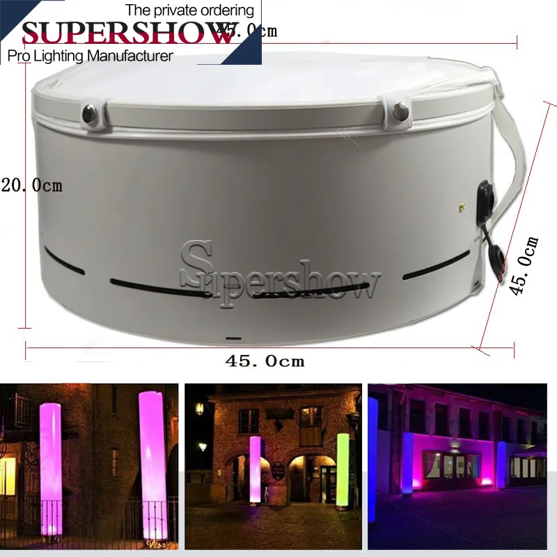 

Waterproof IP65 6x15w Automatic Inflatable Lights high brightness LED lamp RGBW 4in1 for bar party wedding stage show lighting