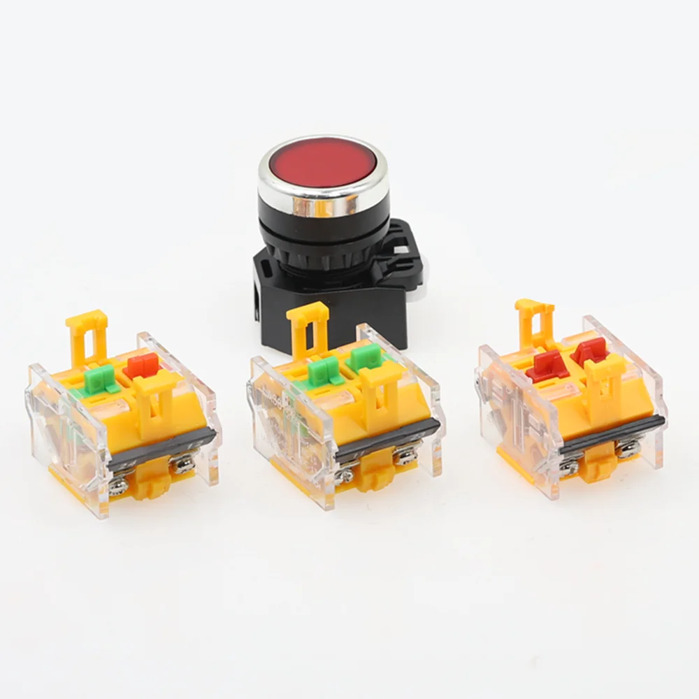 Silver Contact for push button switch LA38/39 1NO1NC 2NO DIY accessories