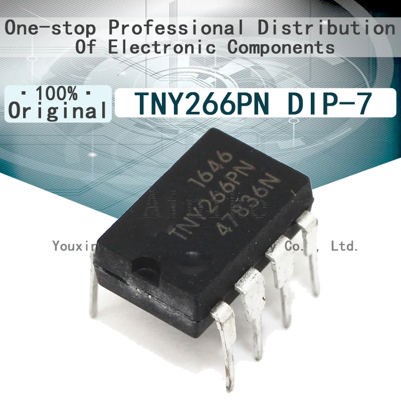 10/Pcs New Original TNY266PN TNY266P TNY266 DIP-7 7-Pin Power Management Chip IC