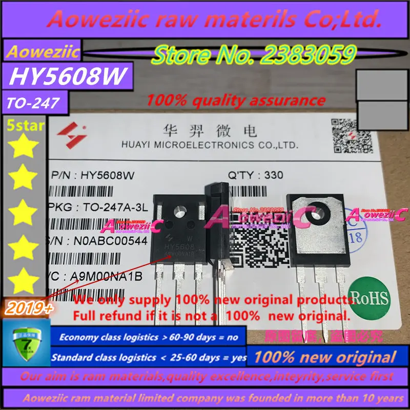 Aoweziic  2024+ 100% New Imported Original  HY5608W HY5608 TO-247 MOS FET 80V 360A