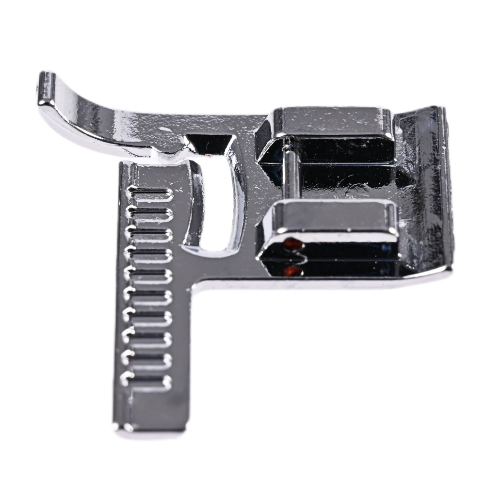 Multifunction Household Sewing Machine Presser Foot Tape Measure with A Ruler Stitch Guide Sewing Foot Snap on Metal