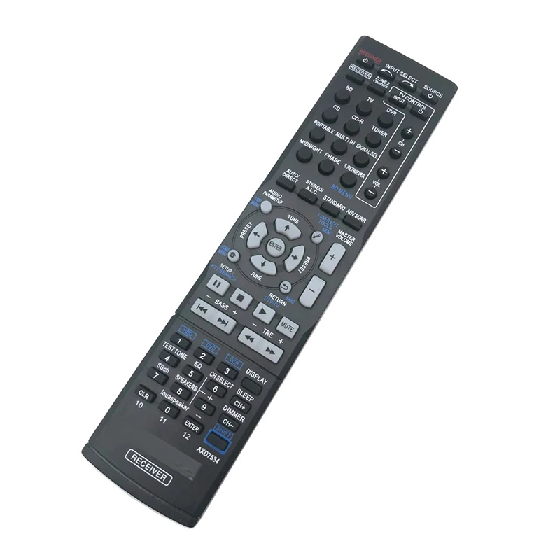 New Replacement Remote Control for PIONEER VSX-819H, VSX-819H-K, VSX-524, VSX819HK, VSX819H AV Receiver