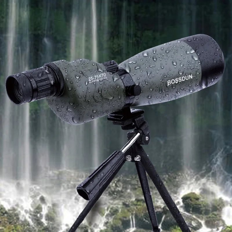 Monoculars 25-75 times waterproof high magnification high-definition landscape bird sighting target mirror telescope