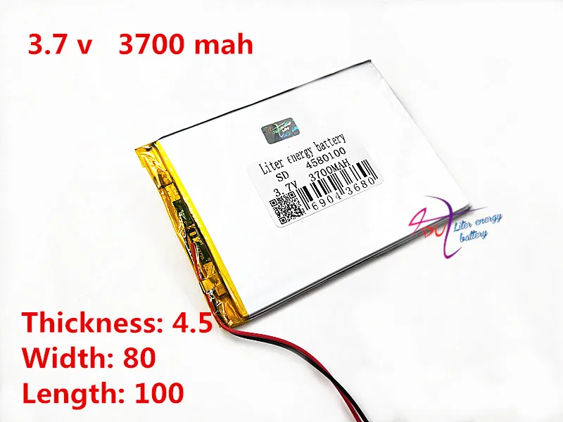 แบตเตอรี่ TL-C700 ใหม่ C700 แบตเตอรี่ในตัว ลิตรพลังงานแบตเตอรี่ 4580100   3.7V 3700MAH มิลลิแอมป์