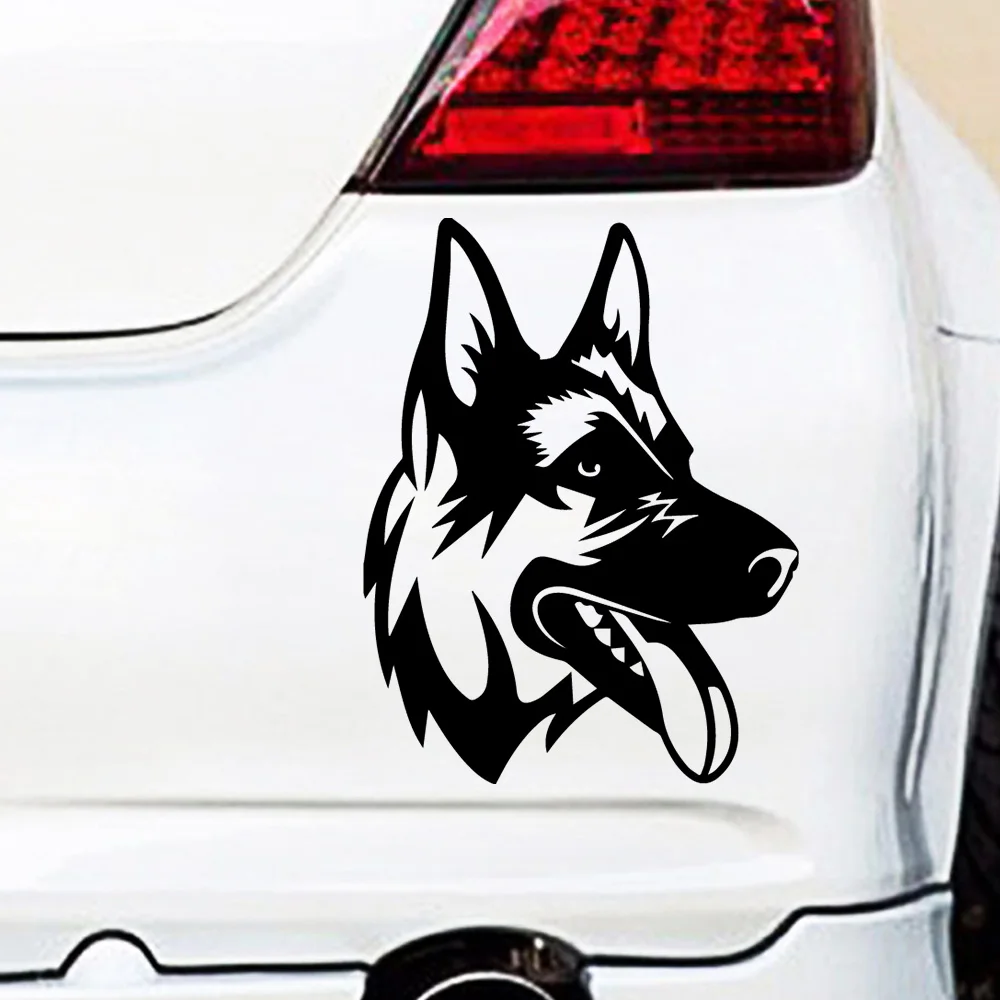 Vinyl Police Dog Stickers Ussr Fun Personality Car Sticker Decal Car Styling