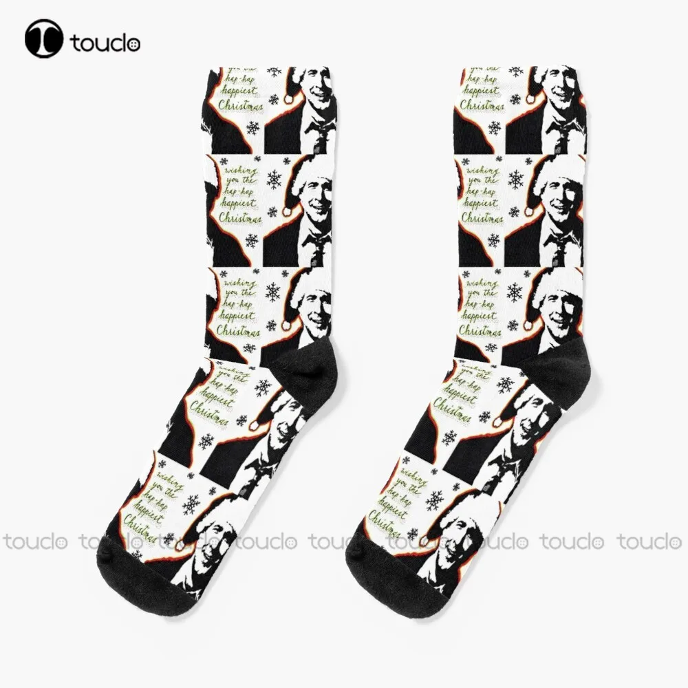 Clark W. Griswold Jr. - Christmas Vacation Socks Baseball Socks Personalized Custom Unisex Adult Teen Youth Socks Christmas Gift