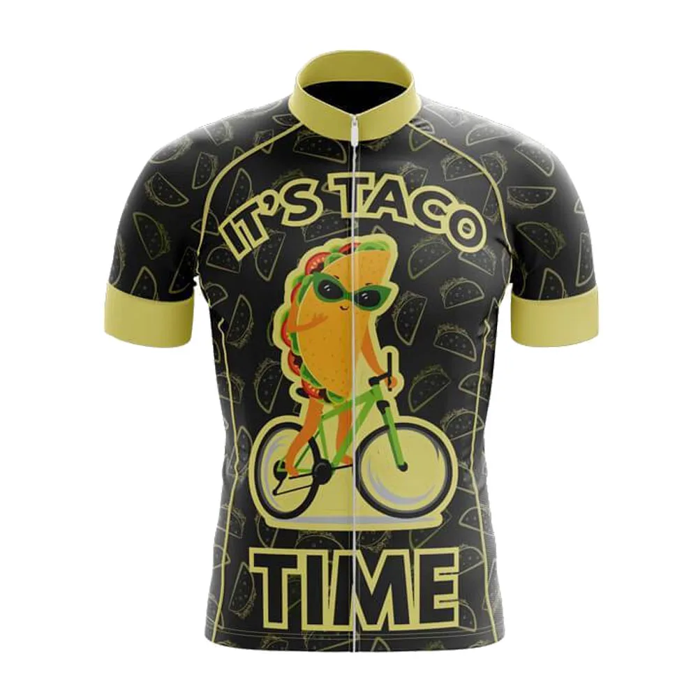 Cycling Jersey Set Taco Time Maillot Ciclismo Hombre BIke Suit Men Cycling Clothing Bicicleta MTB Conjunto Roupa