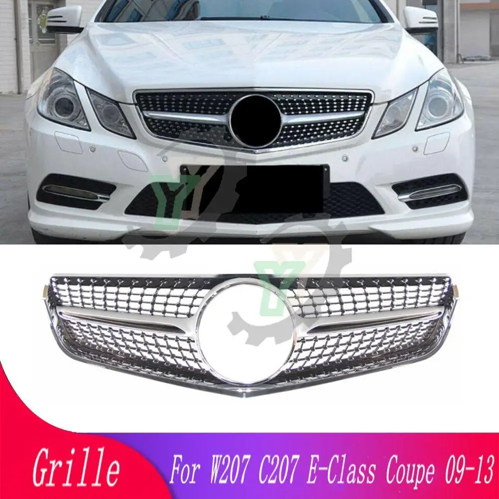 

Car Accessory Front Bumper Upper Grille Racing Grill For Mercedes-Benz W207 C207 E-Coupe E200 E260 E300 2010 2011 2012 2013