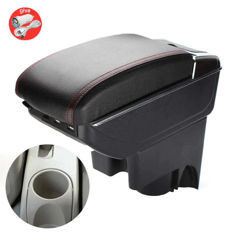 Suitable for Nissan Yewei special armrest box free punch car central storage box portable luggage modification accessories