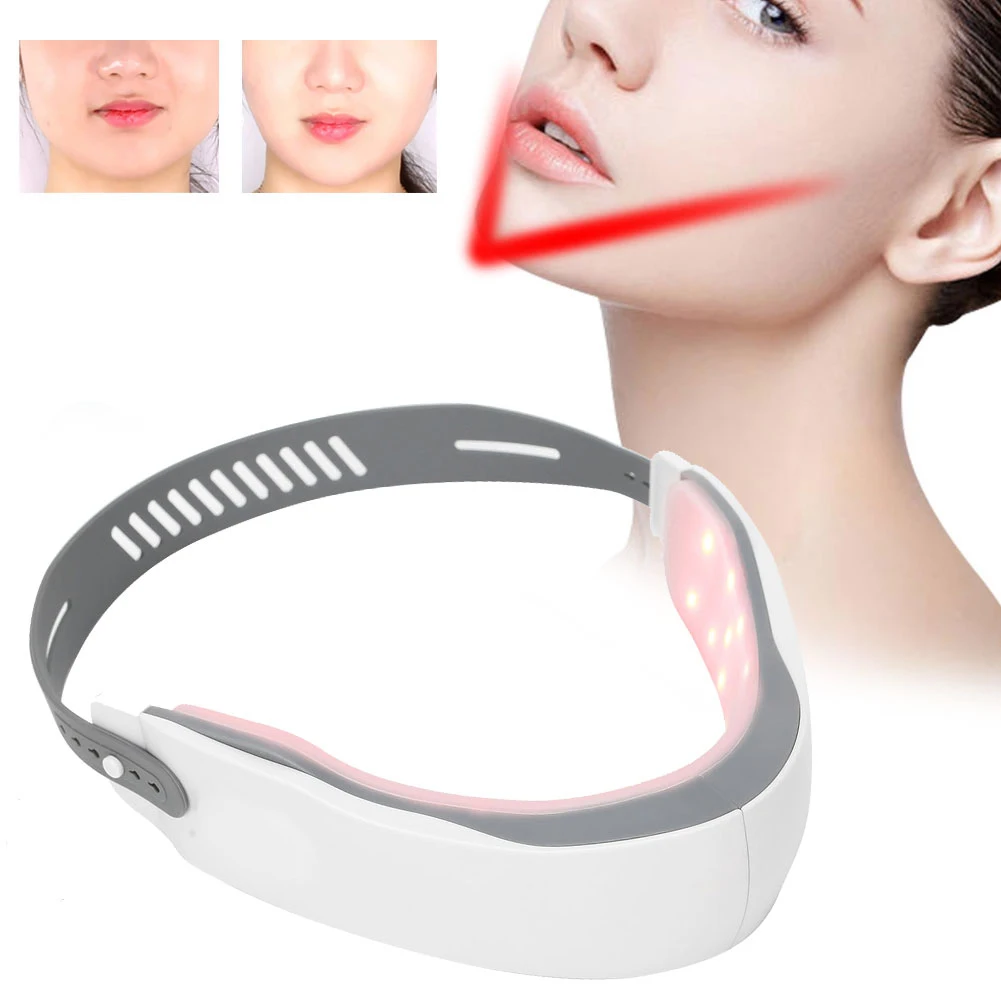 Profession Face Lifting Device Facial Lifting Reduce Double Chin Device V Line Up Lift Belt Red Blue LED Photon Therapy Machines