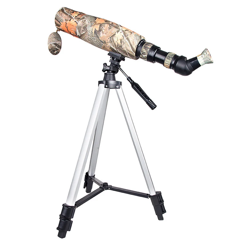 

Camouflage 15-45x60 Spotting Scope w/ Aluminium Tripod Professional HD Outdoor Camping Bird-watching Zoomong Monocular Telescope