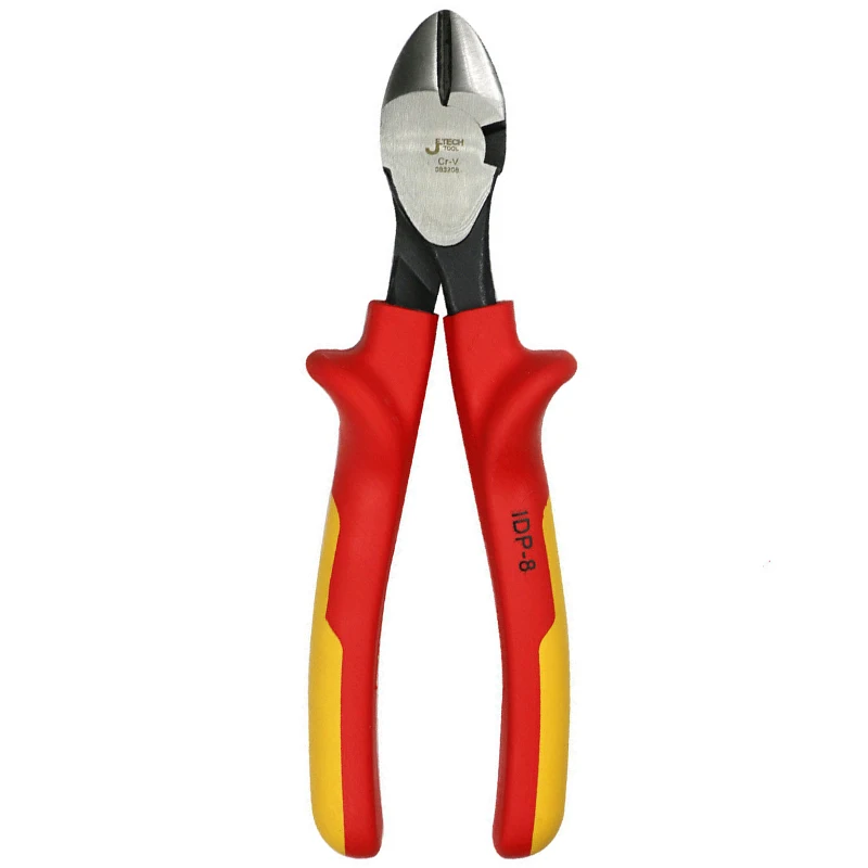 VDE Insulated 1000V Diagonal Pliers Linesman Wire Cutters Chrome Vanadium Steel High-voltage Electrician Cable Cutting Tools