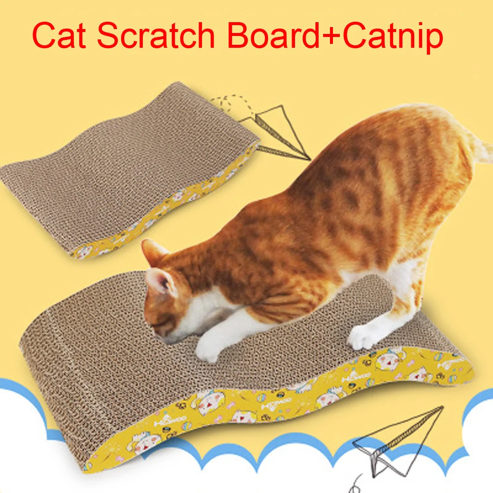 Cat Scratcher Toy Funny Cat US Hot Sale Sofa Design Cat Scratching Corrugated Board Easy Clean Toy Scratcher Bed Pad For Pet Cat